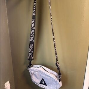 Dutch Bros Gray Crossbody Bag